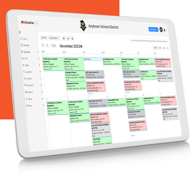 ML Schedules Calendar