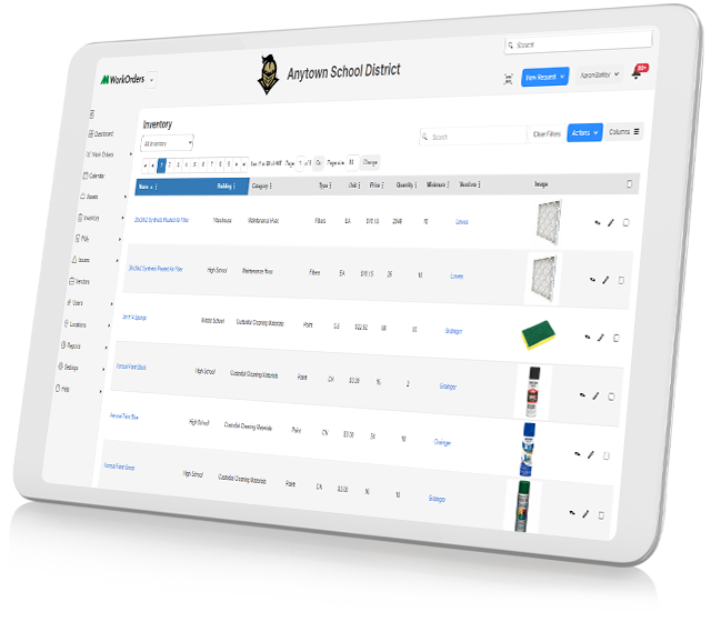 ML Work Orders Inventory Management