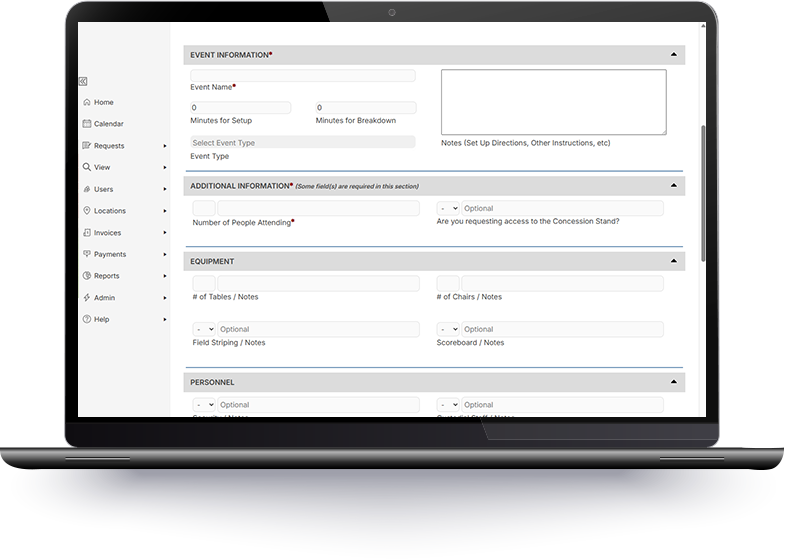 ML Schedules Custom Forms & Fees Screenshot